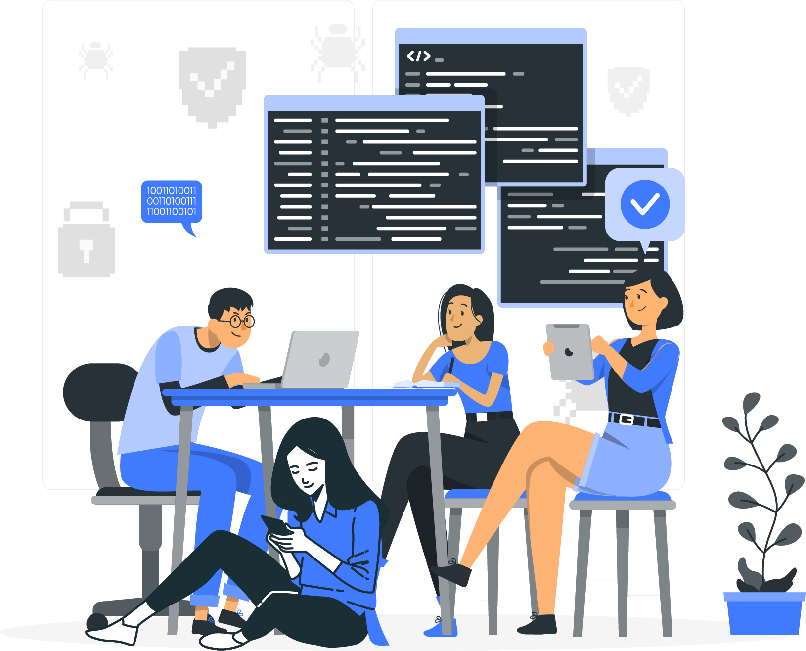 7eleven Technologies team building software